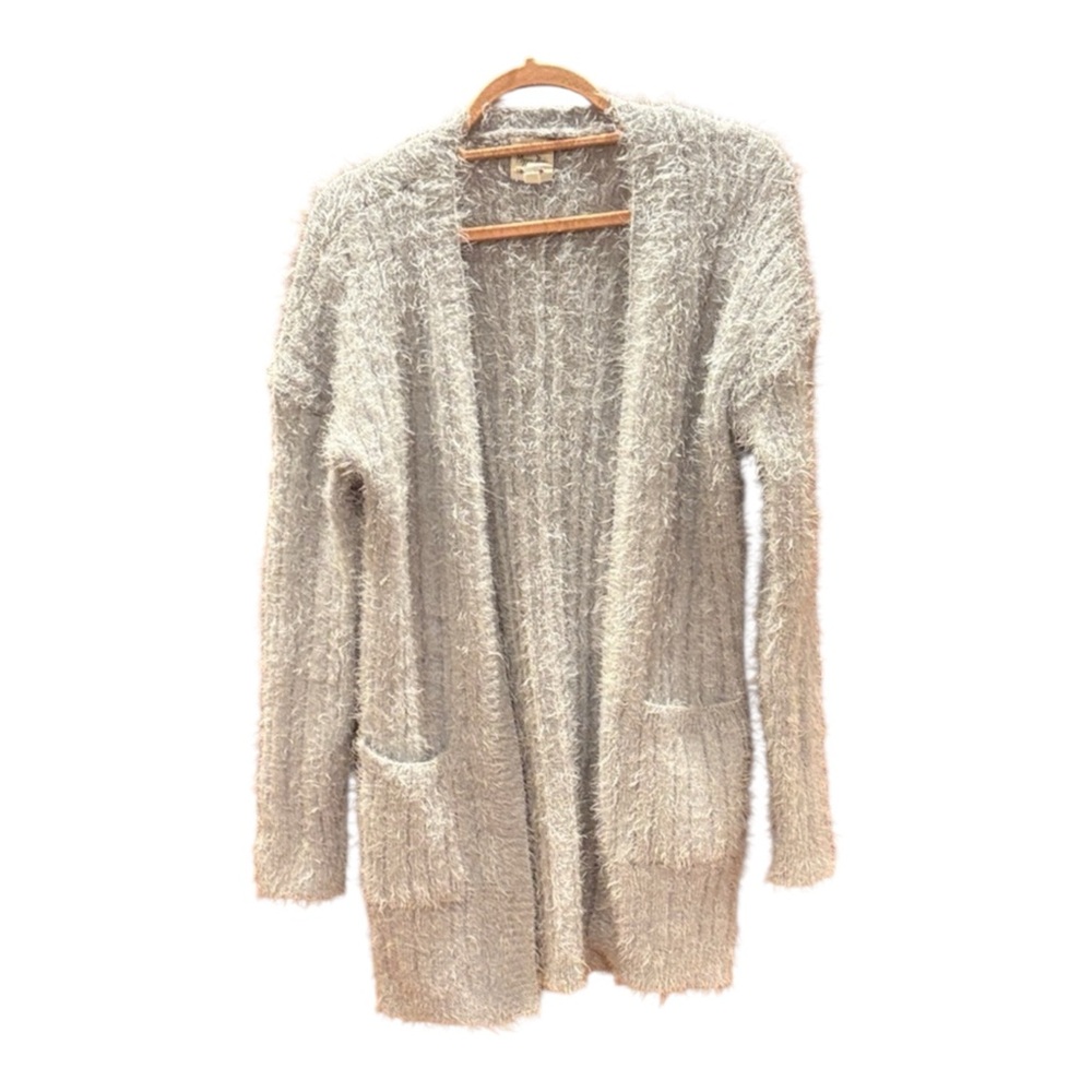 NWOT Hippie Rose Soft Gray Cardigan